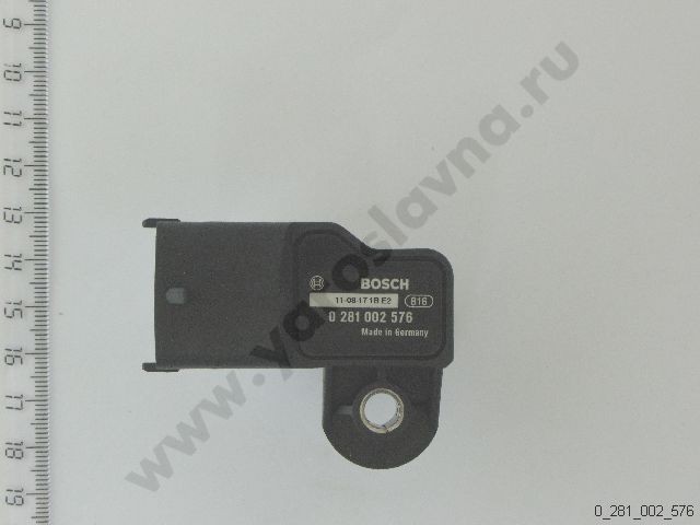 0 281 002 576 Датчик давления и температуры воздуха тип DS-LDF6-T BOSCH ...