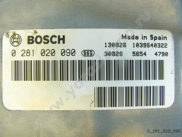 0 281 020 090 Блок управления дв. -740.63-400, -740.37-400 (EDC MS 6.1 ...