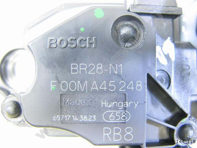 br28 n1 bosch генератор схема подключения